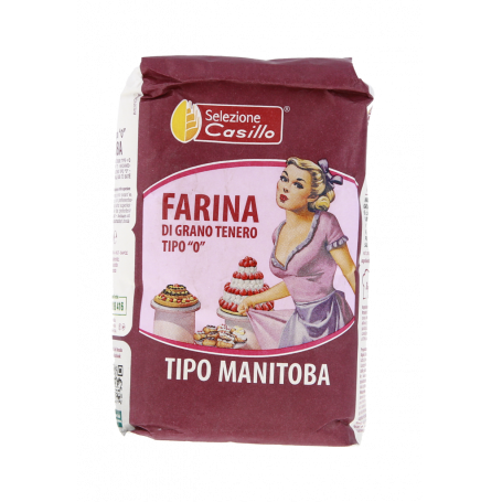 FARINA MANITOBA DI TIPO 0 1KG