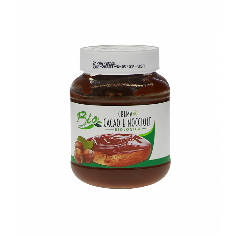 CREMA CACAO E NOCCIOLE BIO 350G