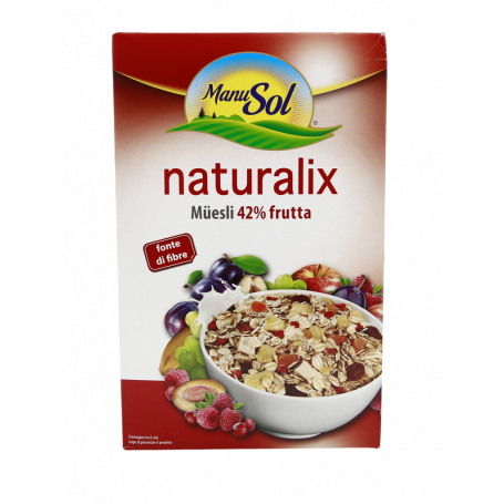 MUESLI CON 42% DI FRUTTA 350G