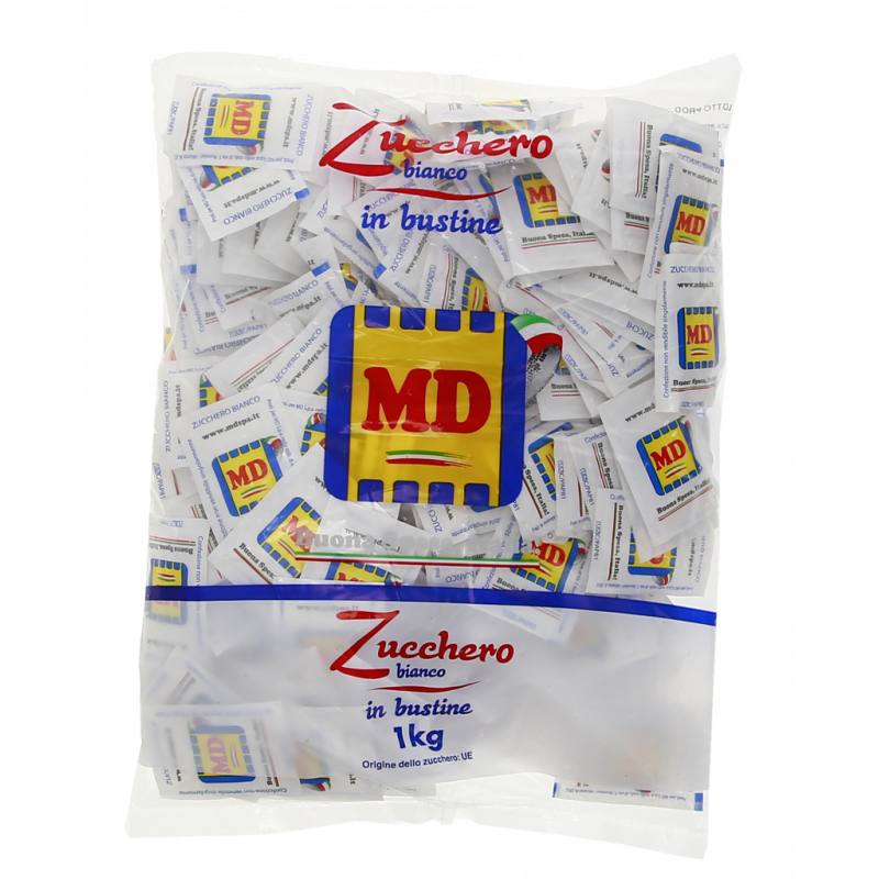 ZUCCHERO SEMOLATO BIANCO IN BUSTINE 1KG