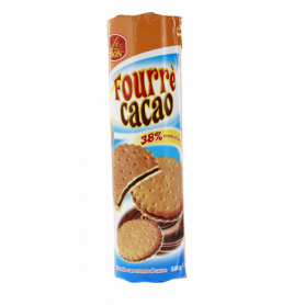 BISCOTTI CON CREMA AL CACAO 500G