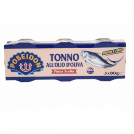 TONNO ALL'OLIO D'OLIVA 3X80G