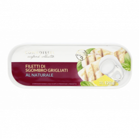 SGOMBRO GRIGLIATO AL NATURALE 120G