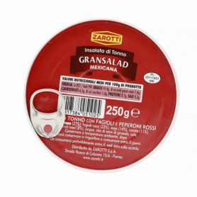 INSALATA DI TONNO MESSICANA CON FAGIOLI 250G