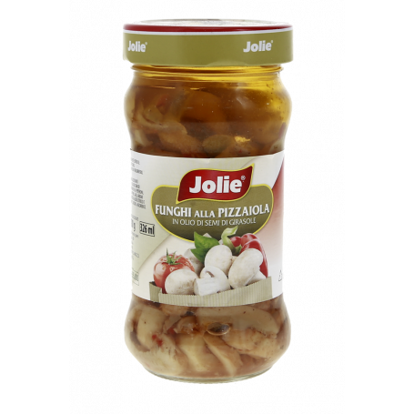 FUNGHI ALLA PIZZAIOLA CON OLIO GIRASOLE 285G