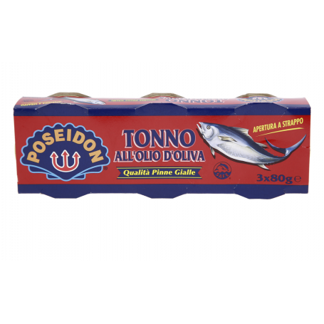 TONNO PINNA GIALLA IN LATTINA 3X80G