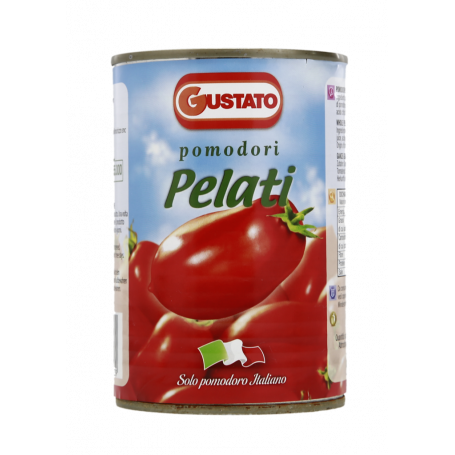 POMODORI PELATI IN LATTA SOLO POMODORO ITALIANO 400G