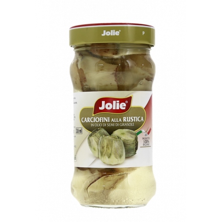 CARCIOFINI ALLA RUSTICA IN OLIO DI GIRASOLE 290G