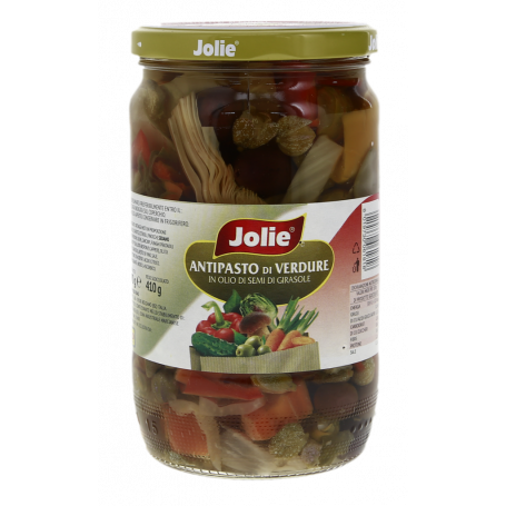 ANTIPASTO DI VERDURE IN OLIO DI SEMI DI GIRASOLE