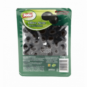 VASCHETTA DI OLIVE NERE DENOCCIOLATE 150G