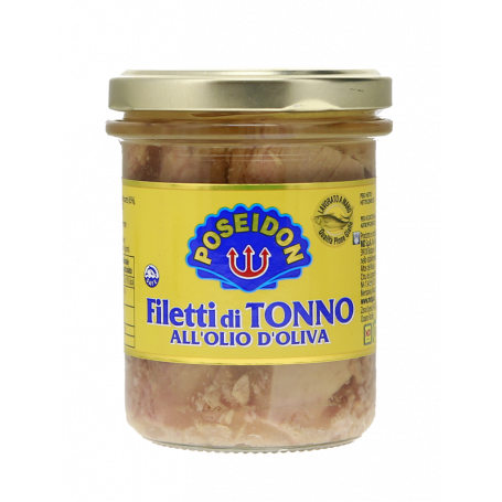 FILETTI DI TONNO ALL'OLIO D'OLIVA 190G