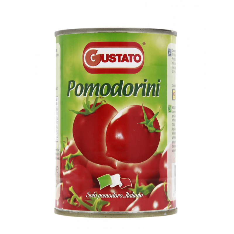 POMODORINI IN LATTA SOLO POMODORO ITALIANO 400G