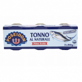 TONNO AL NATURALE 3X80G