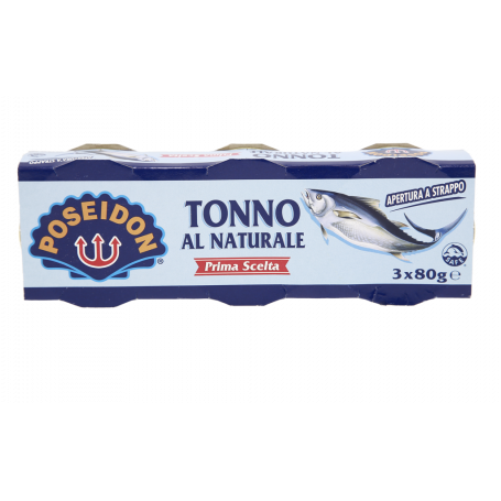 TONNO AL NATURALE 3X80G