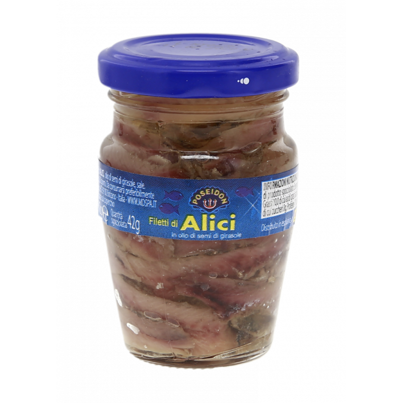 FILETTI ALICI IN VASETTO 80G