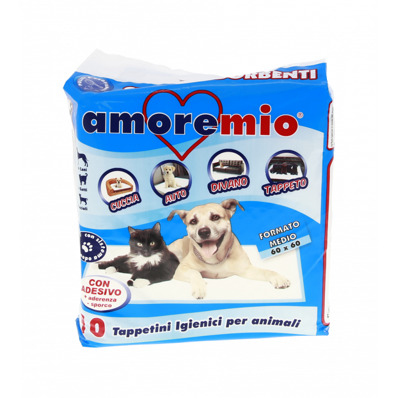 TRAVERSE PER CANI DI PICCOLA TAGLIA 60X60CM 10PZ