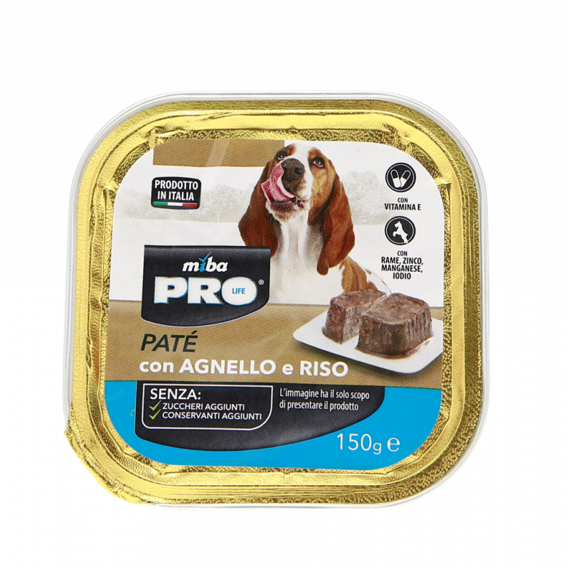 PATE' GATTO AGNELLO E RISO 150G