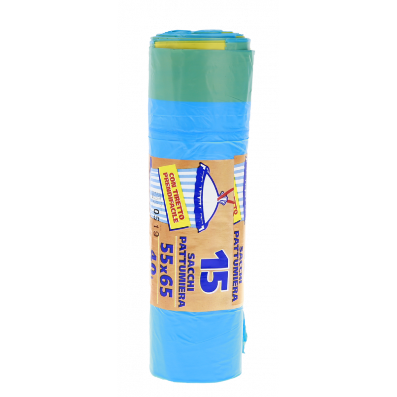 SACCHI PATTUME 55X65 15PZ