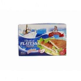 FILETTI DI PLATESSA PANATI 300G