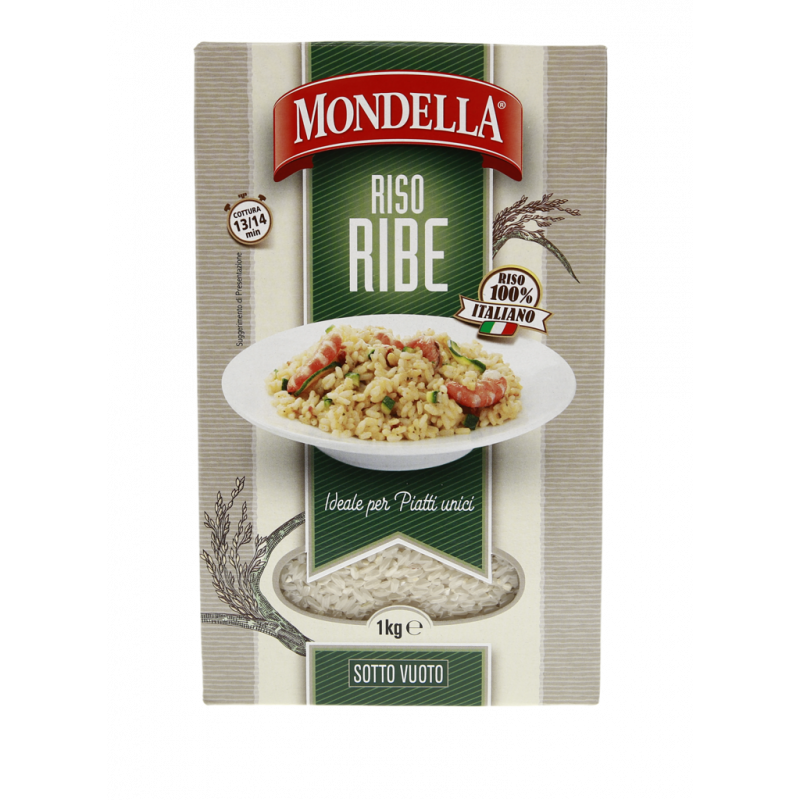 RISO RIBE 100% ITALIANO SOTTO VUOTO 1KG