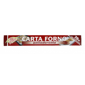 CARTA FORNO ANTIADERENTE 26CMX20M