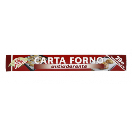 CARTA FORNO ANTIADERENTE 26CMX20M