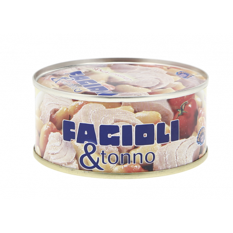 TONNO E FAGIOLI SENZA CONSERVANTI 160G