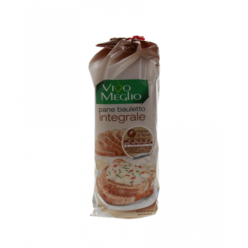 PANE BAULETTO CON FARINA INTEGRALE 400G