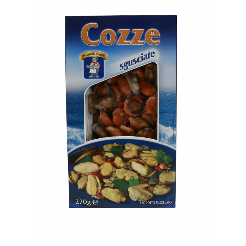 COZZE SGUSCIATE PRECOTTE E SURGELATE 270G