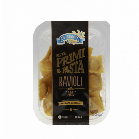 RAVIOLI CON RIPIENO ALLA CARNE 250G