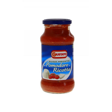 SUGO PRONTO AL POMODORO E RICOTTA 350G