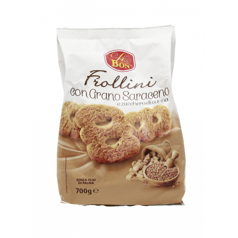 FROLLINI CON GRANO SARACENO E ZUCCHERO DI CANNA