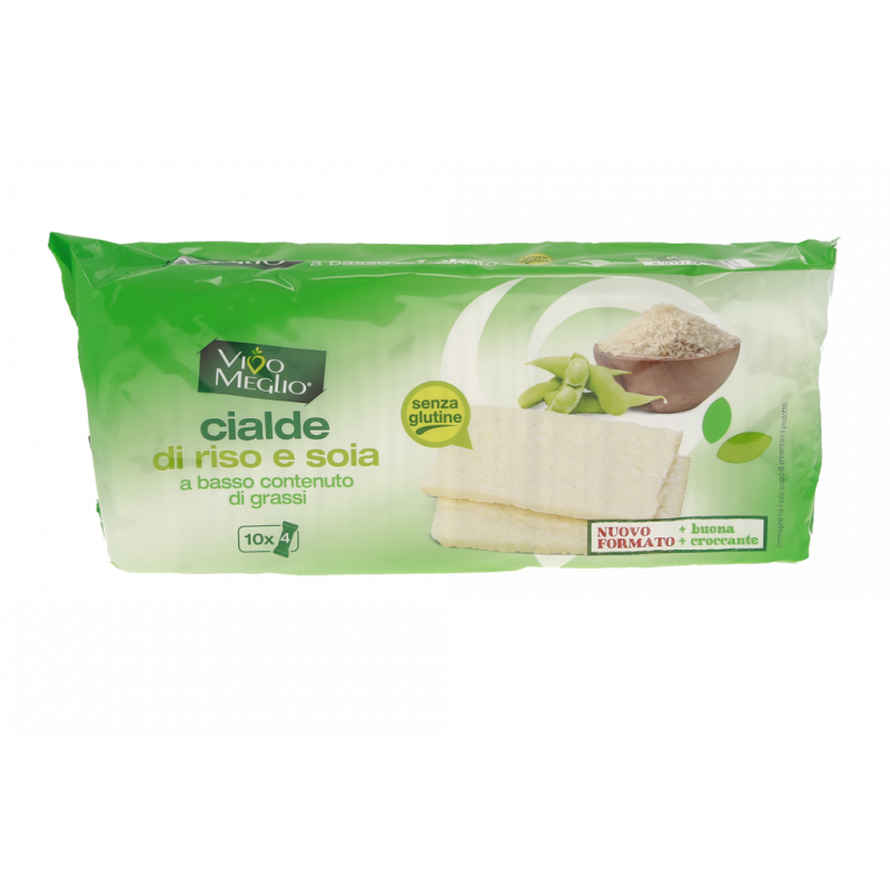 CIALDE DI RISO E SOIA SENZA GLUTINE 200G