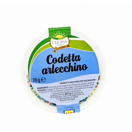 CODETTA MISTA ARLECCHINO SENZA GLUTINE 70G