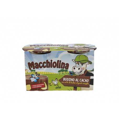 BUDINI AL CACAO GUSTO VANIGLIA 2X125G