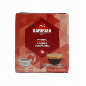 CAPSULE GUSTO INTENSO 100% COMPOSTABILI 16PZ