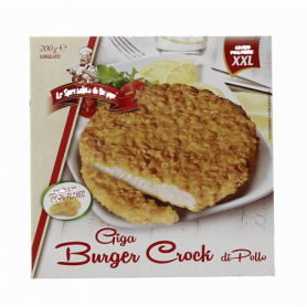 GIGA  BURGER CROCK DI POLLO 200G