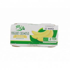 YOGURT BIO CREMOSO BANANA 2X125G
