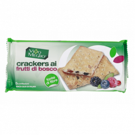 CRACKERS CON FARCITURA AI FRUTTI DI BOSCO 218G