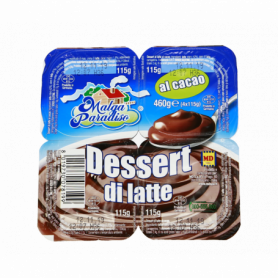 4 DESSERT LATTE E CACAO