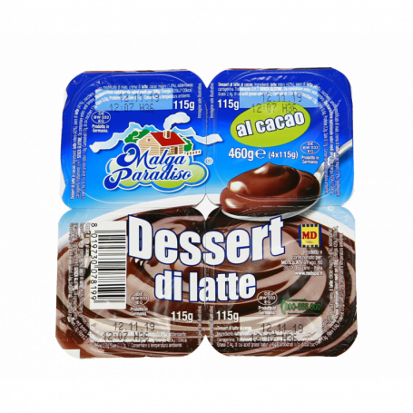 4 DESSERT LATTE E CACAO