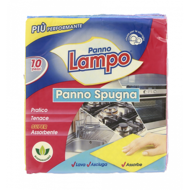 PANNO SPUGNA MULTIUSO 10PZ