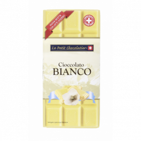 CIOCCOLATO BIANCO CON LATTE SVIZZERO 100G