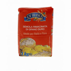 SEMOLA BIANCA RIMACINATA 1KG