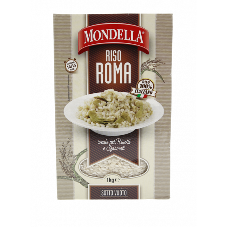 RISO ROMA SOTTO VUOTO 100% ITALIANO 1KG