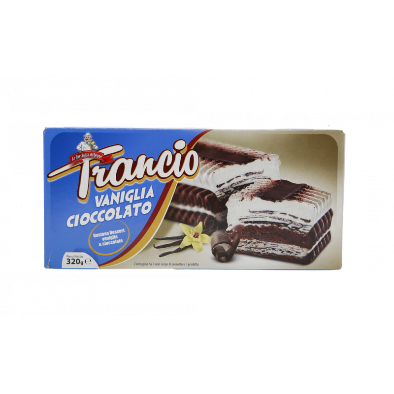 TORTA GELATO TRANCIO ALA VANIGLIA E CACAO 320G