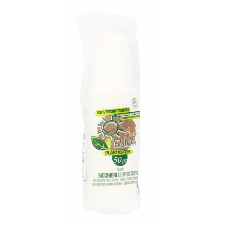 50 BICCHIERI COMPOSTABILI