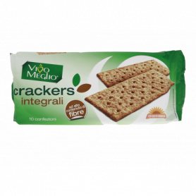 CRACKERS INTEGRALI SENZA OLIO DI PALMA 400G