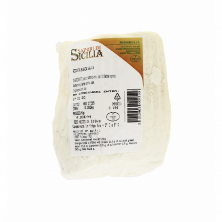 RICOTTA BIANCA SALATA AL KG