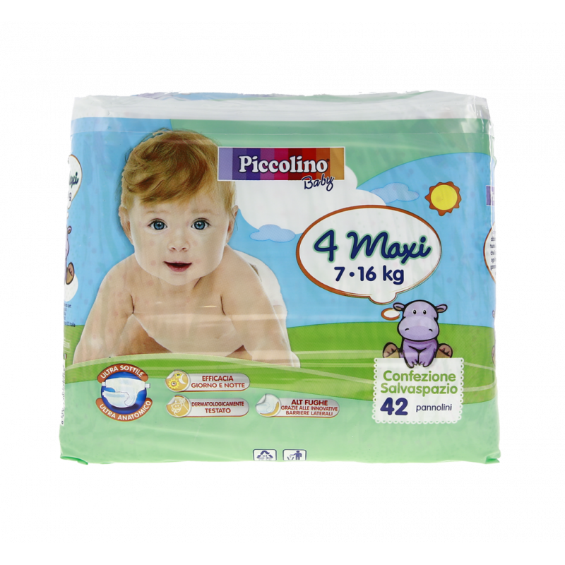 PANNOLINI PER BAMBINI 7/16KG 42PZ